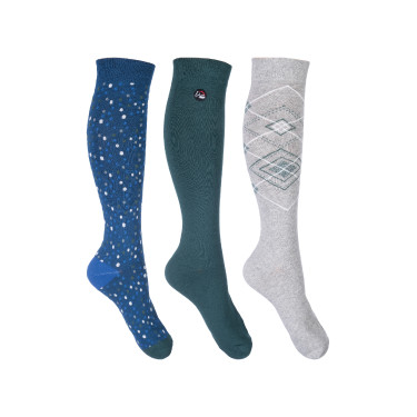 Chaussettes Florida HKM lot de 3 Chaussettes Florida HKM lot de 3