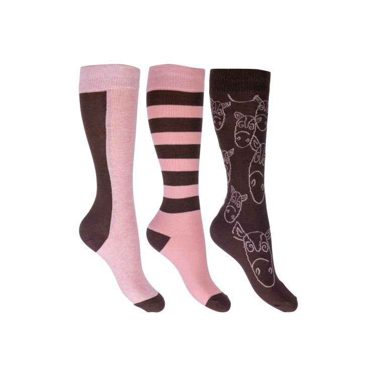 Chaussettes pour enfants Houston HKM lot de 3