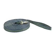 Longe de travail Soft 8 m HKM Bleu foncé / vert Longe de travail Soft 8 m HKM Bleu foncé / vert