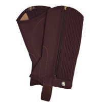 Mini Chaps en nubuck HKM Marron foncé Mini Chaps en nubuck HKM Marron foncé
