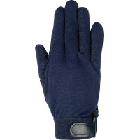 Gants en coton HKM Bleu