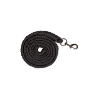 Longe Stars avec mousqueton HKM Noir