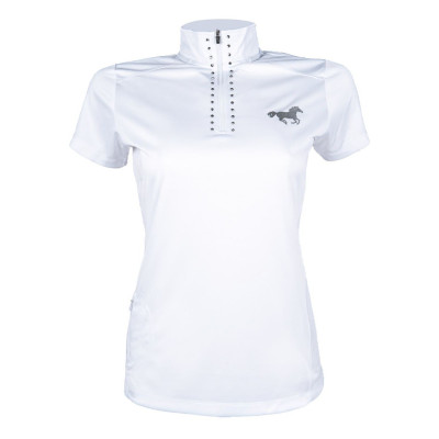 Polo de concours High Function HKM Blanc