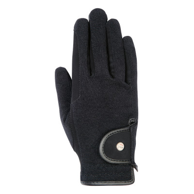 Gants Professional Nubuk HKM Noir / noir