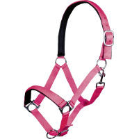 Licol Stars Softice doublure douce HKM Jaune fluo