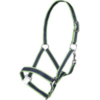 Licol Budapest HKM Bleu marine / vert herbe