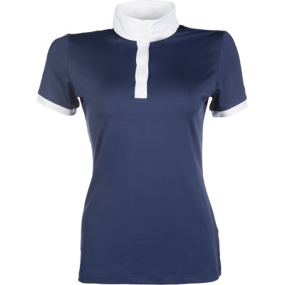 Polo de concours Style HKM Bleu foncé