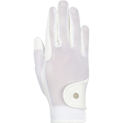 Gants d'été Style HKM Blanc