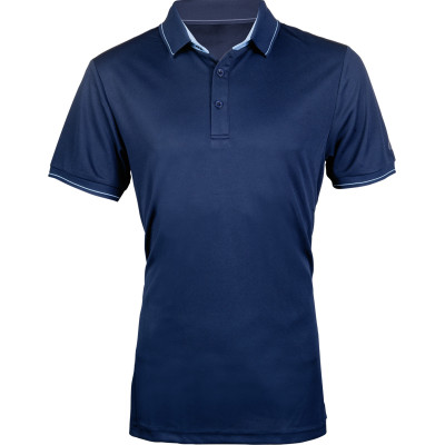 Polo pour hommes Classico HKM Bleu foncé