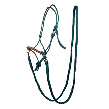 Licol éthologique Strass avec rênes / longes HKM Licol éthologique Strass avec rênes / longes HKM