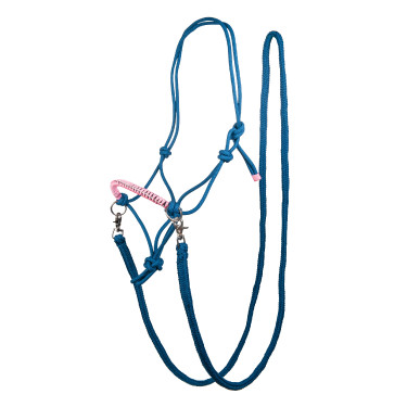 Licol éthologique Strass avec rênes / longes HKM Licol éthologique Strass avec rênes / longes HKM