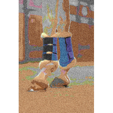 Guêtres Comfort Mesh HKM Bleu foncé