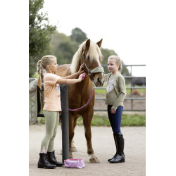 Polo à manches longues Horse Spirit HKM Gris vert Polo à manches longues Horse Spirit HKM Gris vert