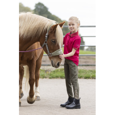 Polo Classico HKM Cranberry Rose