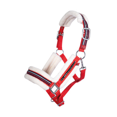 Licol Equine Sports Style HKM Rouge