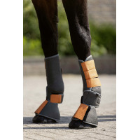 Guêtres softoprène Colour Pro HKM Marron foncé