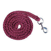 Longe Berry avec mousqueton HKM Rouge foncé Longe Berry avec mousqueton HKM Rouge foncé