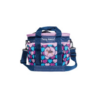 Sac de pansage Funny Horses Hearts HKM Bleu foncé