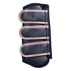 Guêtres de dressage Rosegold Glamour Style avant HKM