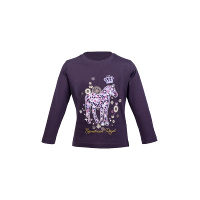 Polo à manches longues Lola HKM Lilas foncé