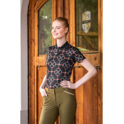 Polo Edinburgh HKM Noir Polo Edinburgh HKM Noir