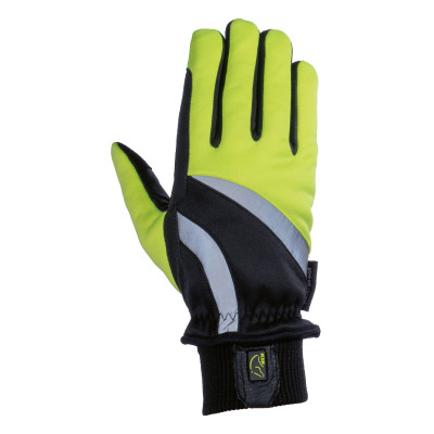 Gants Reflective HKM Jaune fluo