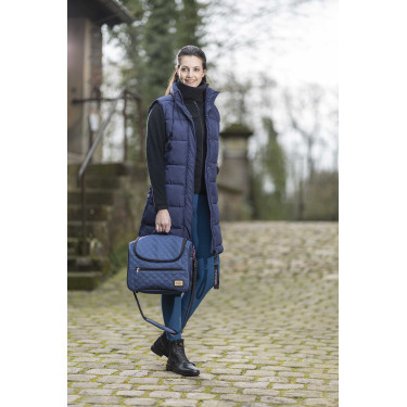 Sac de pansage Berry HKM Bleu foncé / noir