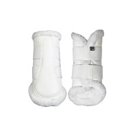 Guêtres Comfort Premium Fur HKM Blanc / blanc