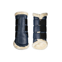 Guêtres Comfort Premium Fur HKM Bleu foncé
