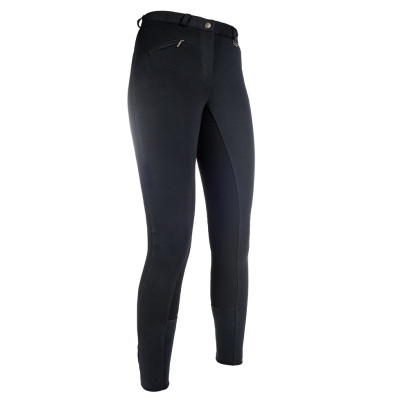 Pantalon Basic Belmtex Grip fond 3/4 HKM Noir / noir