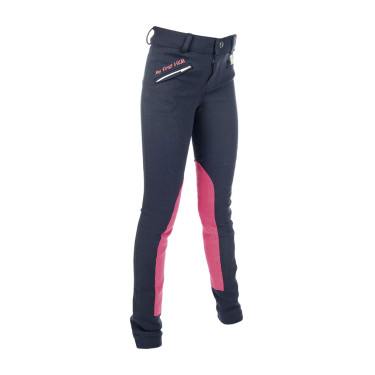 Pantalon enfant My first HKM Marine / magenta foncé Bleu marine