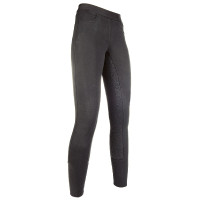 Legging Yvi fond intégral en silicone HKM Noir Legging Yvi fond intégral en silicone HKM Noir