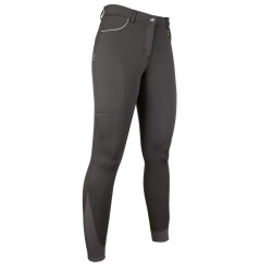 Pantalon Equilibrio Style fond intégral en silicone HKM Marron foncé