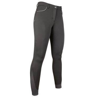 Pantalon Equilibrio Style fond intégral en silicone HKM Marron foncé
