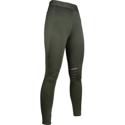 Legging Sports basanes en tissu HKM Vert foncé