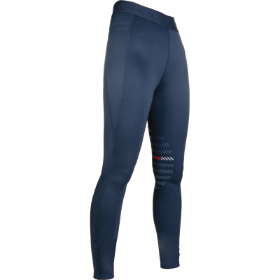 Legging Sports basanes en tissu HKM Bleu foncé