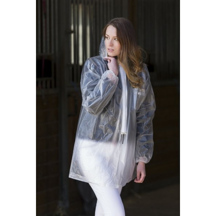 Manteau de pluie transparent sale