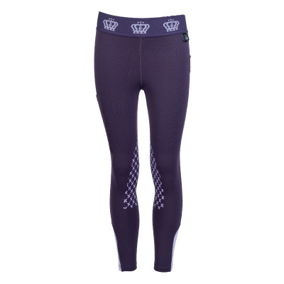 Legging Lola basanes en silicone HKM Lilas foncé