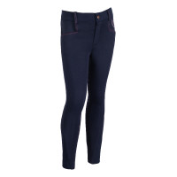 Pantalon Alva fond intégral en silicone HKM Bleu foncé Pantalon Alva fond intégral en silicone HKM Bleu foncé
