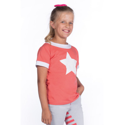 T-shirt Bibi&Tina Star HKM Corail