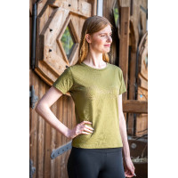 T-shirt Edinburgh Bit HKM Brandy Marron