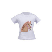 T-shirt Lola Fluffy HKM Blanc T-shirt Lola Fluffy HKM Blanc