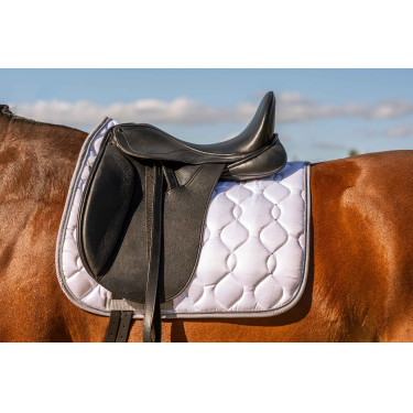 Tapis Dressage Competition HKM Blanc / argenté