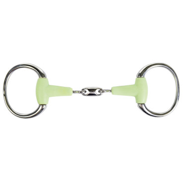 Mors double brisure 18 mm goût pomme HKM Mors double brisure 18 mm goût pomme HKM