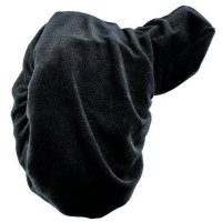 Housse de selle en polaire HKM Noir