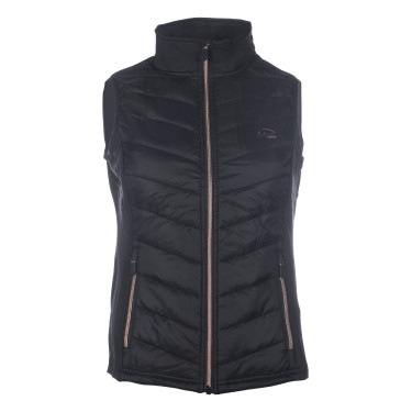 Doudoune sans manches Basel Style HKM Noir / or rose Doudoune sans manches Basel Style HKM Noir / or rose
