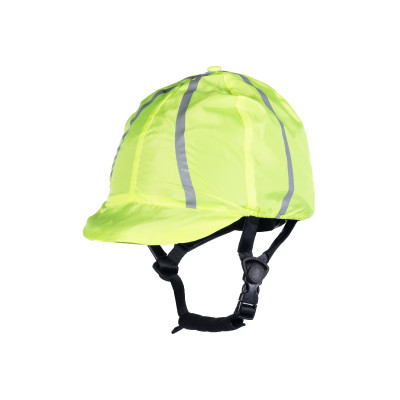 Toque Reflective HKM pour casque Jaune fluo