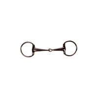 Mors à olive anatomique Rosegold 18 mm HKM Or rose