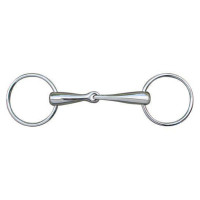 Mors 16 mm en inox massif HKM Couleur indicative