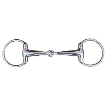 Mors à olive 20 mm inox massif HKM Mors à olive 20 mm inox massif HKM
